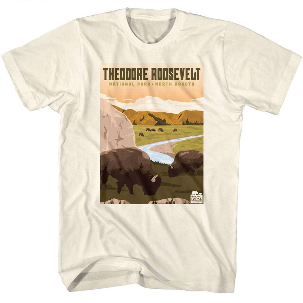 Theodore Roosevelt National Park Nature Fan T-Shirt